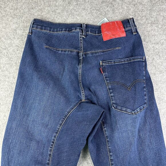 Levis Engineered LEJ 570 Premium Jeans Mens 31 Twisted Baggy Dark Wash Anime Art - Picture 7 of 16